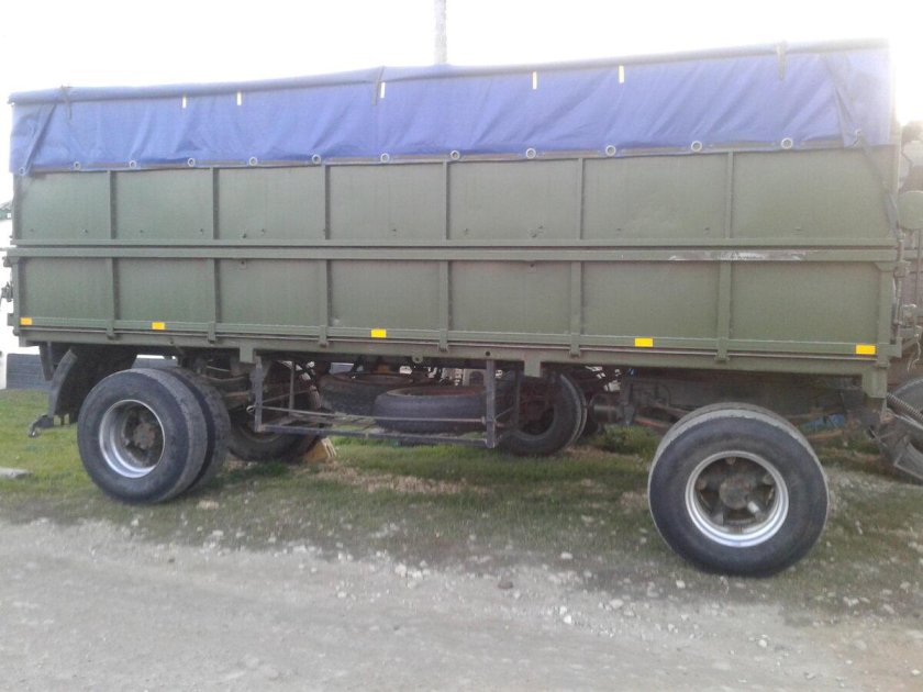 Прицеп ГКБ 8350 зерновоз