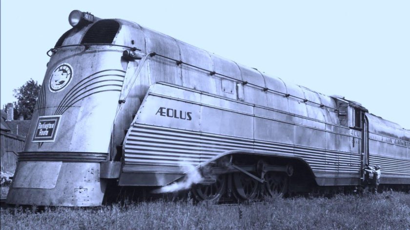 Паровоз стримлайнер Mercury 1936