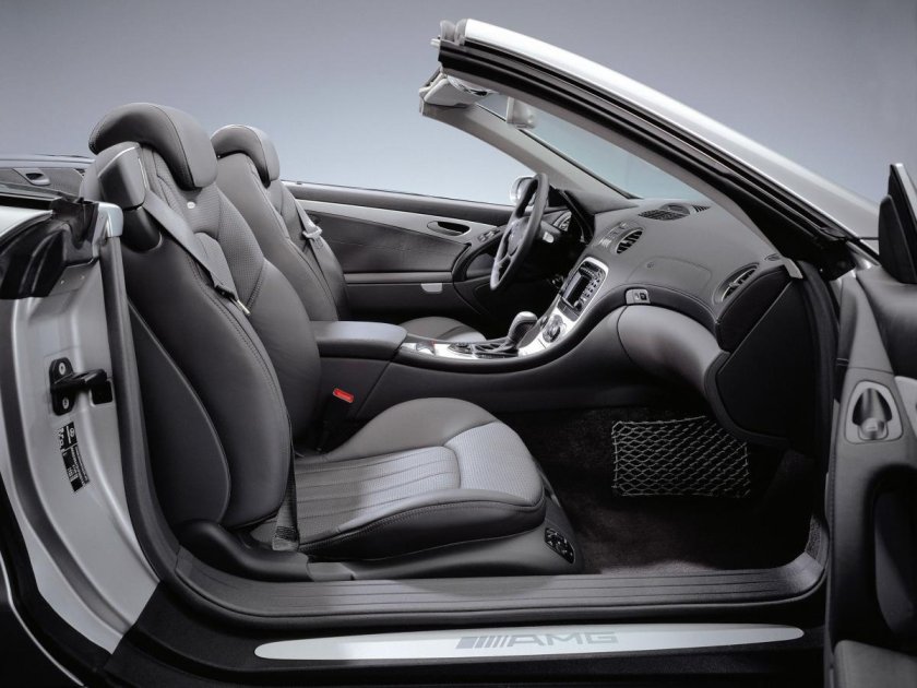 Mercedes r230 салон