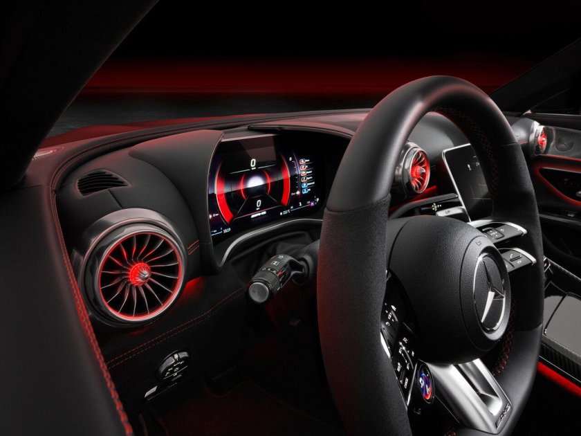 Mercedes AMG SL 2022 салон