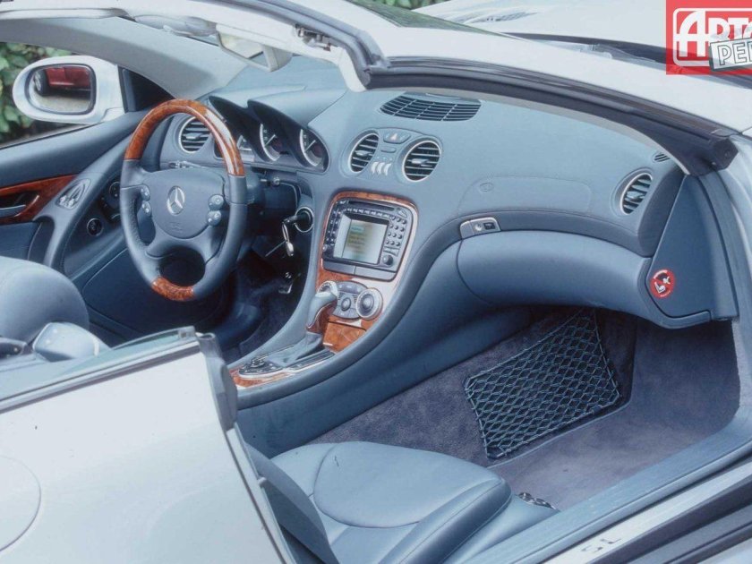Mercedes SL r230 салон