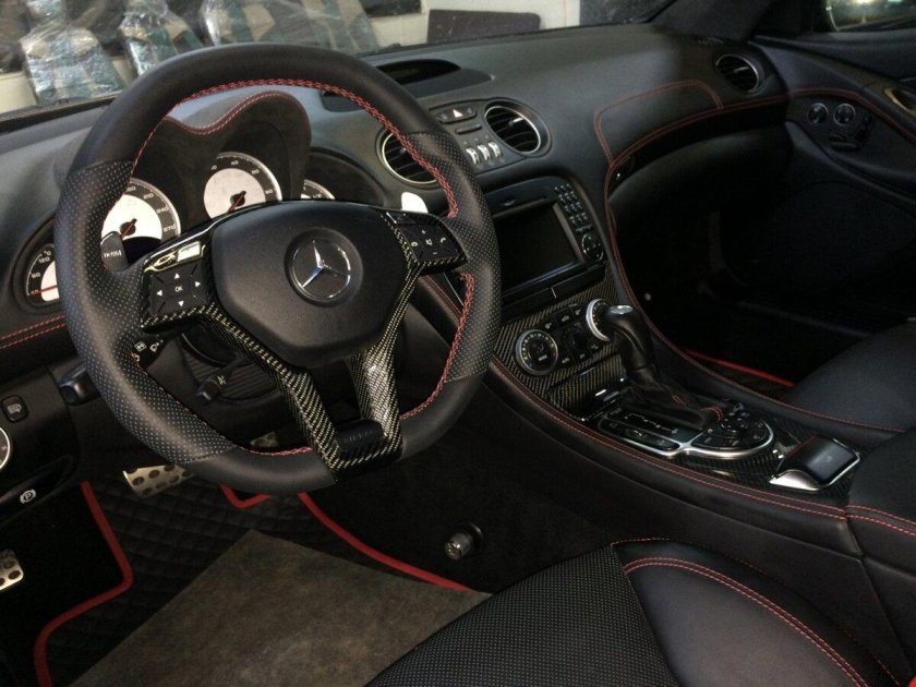 Mercedes sl55 AMG салон