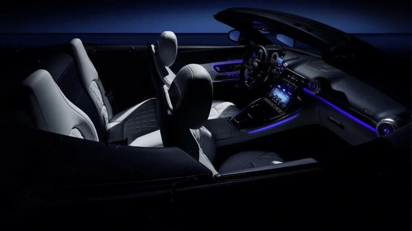 Mercedes SL 2022 салон