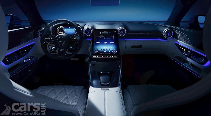 Mercedes AMG SL 2022 салон