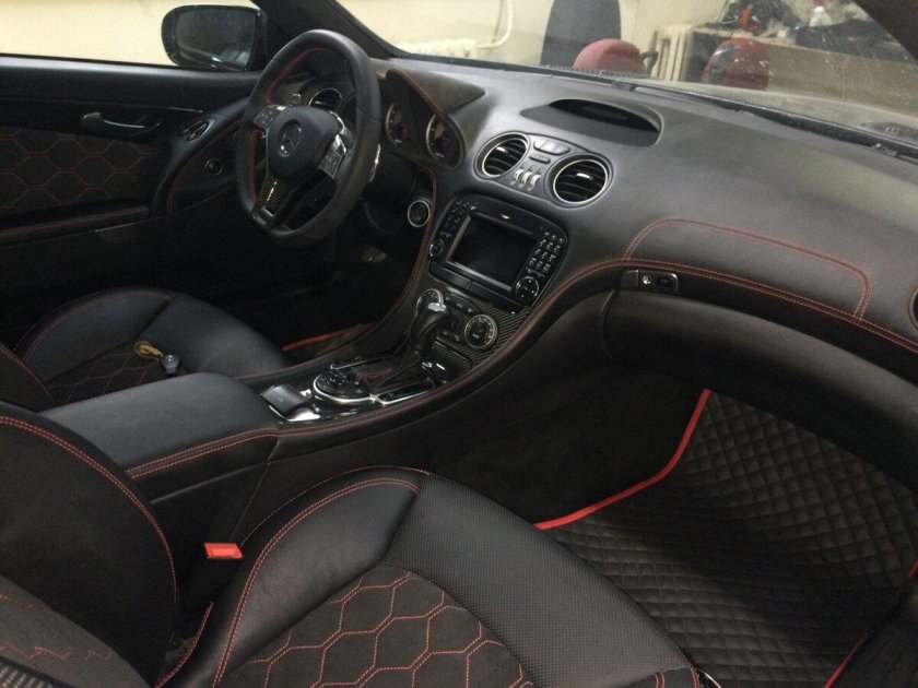 Mercedes sl55 AMG салон