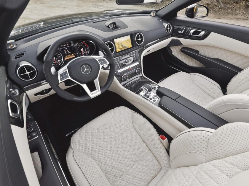 Sl65 AMG салон