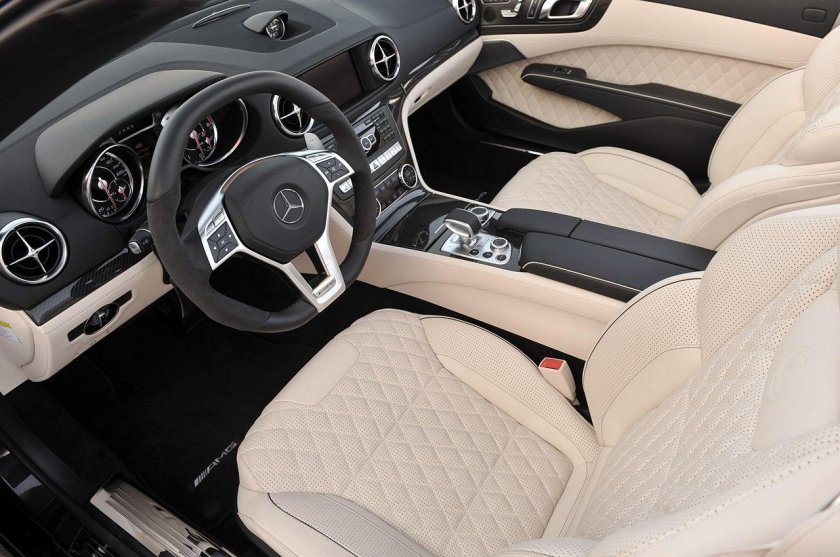 Мерседес сл 65 АМГ салон