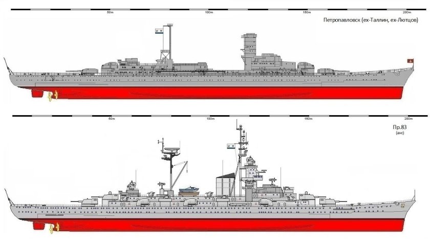 Лютцов тяжелый крейсер 1939