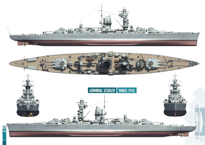 Линкор Адмирал Шеер