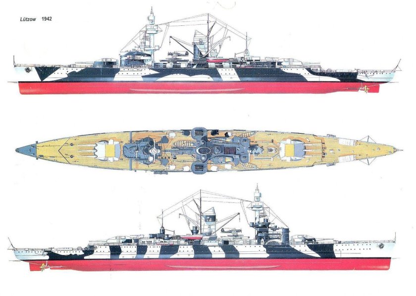 Лютцов линейный крейсер 1939