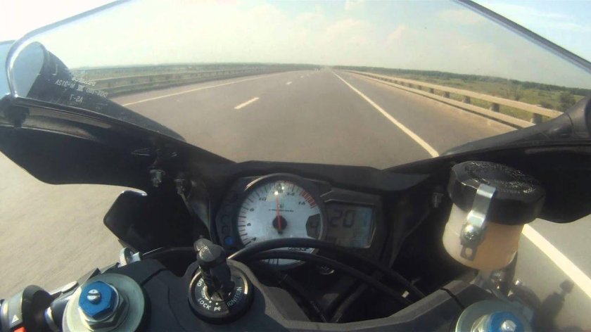 Suzuki GSX-r1000 299 км/ч