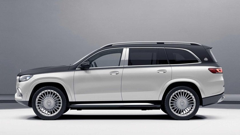 Пороги GLS Maybach наружные