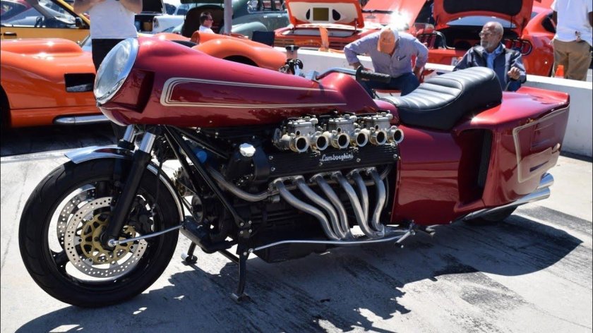 Мотоцикл Lamborghini v12 Espada