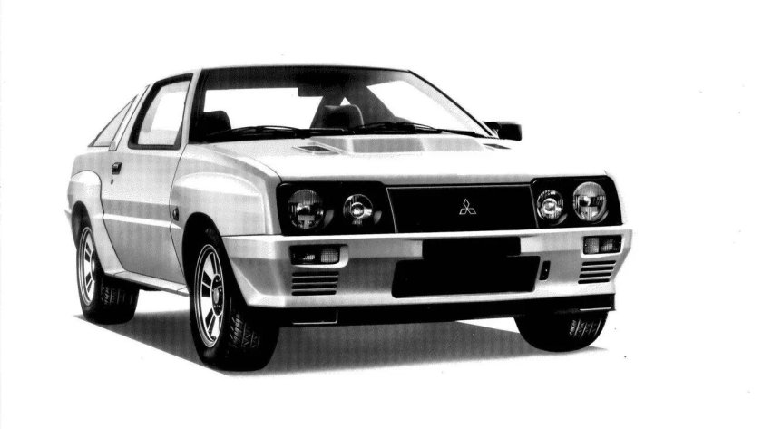 Mitsubishi Starion 4wd Rally car 1984