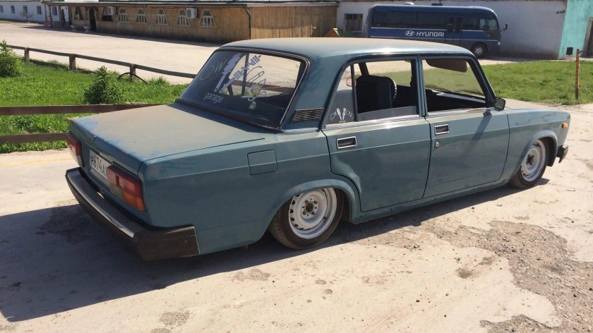 ВАЗ 2107 лоурайдер