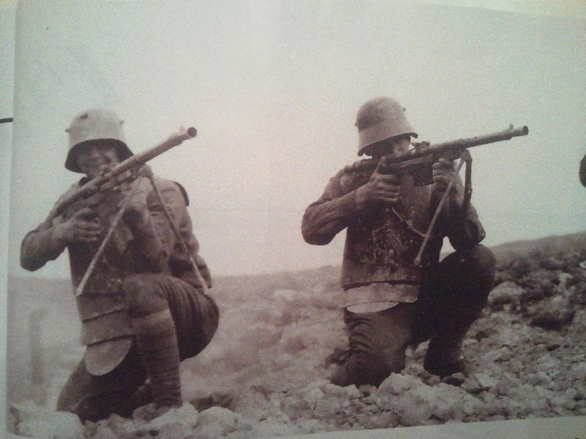 Немецкий пулеметчик 1 мировой войны