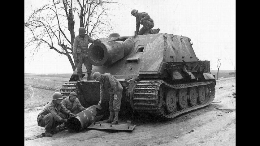 Sturmtiger 380мм штурмовая мортира