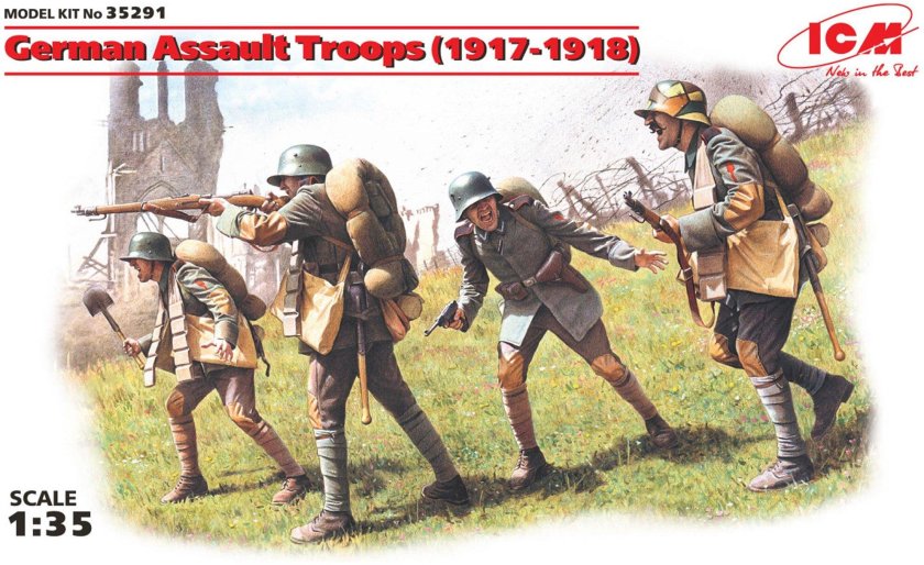 Немецкая пехота первой мировой войны 1914-1918