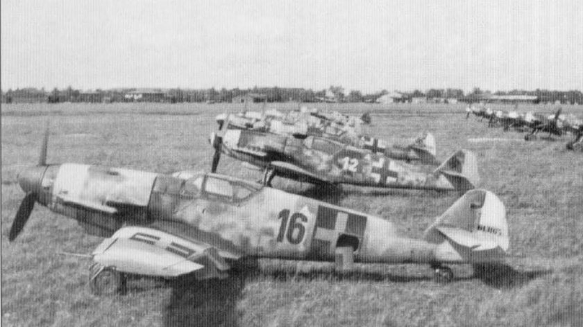 Трофейные Мессершмитт bf.109