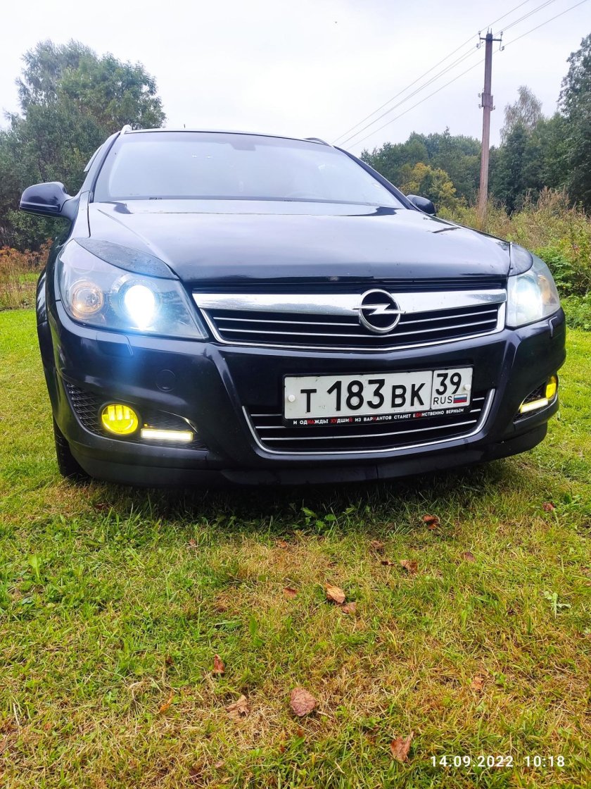 Туманки на Опель Астра н 1.6