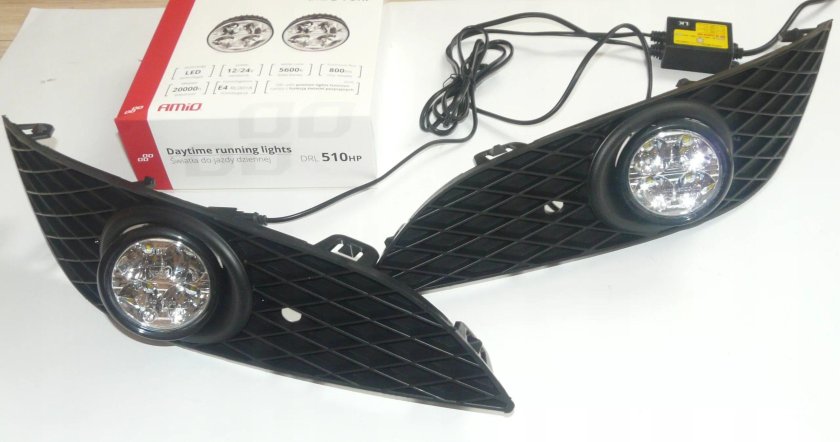 Led ПТФ Opel Astra h