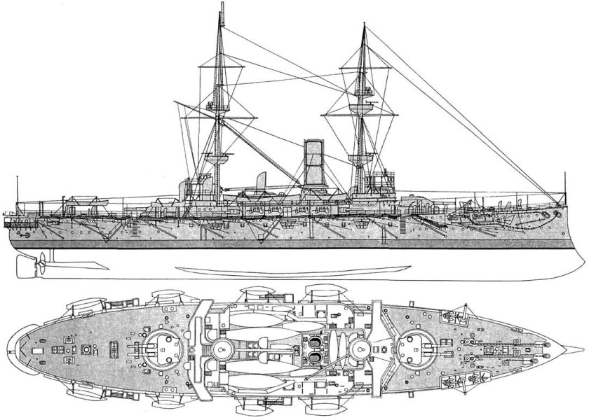 Броненосец Ринаун 1895
