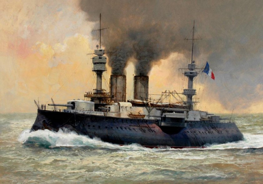 Французский эскадренный броненосец