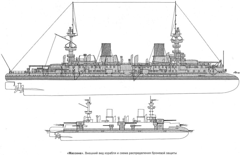 Эскадренный броненосец Массена