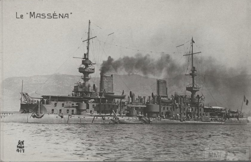 Французский броненосец Шарль Мартель