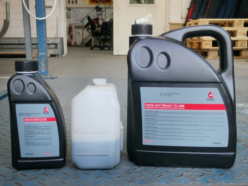 Антифриз Хонда Аккорд 8