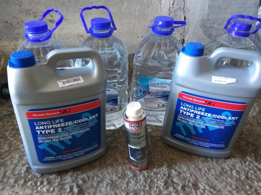 Антифриз Honda Accord