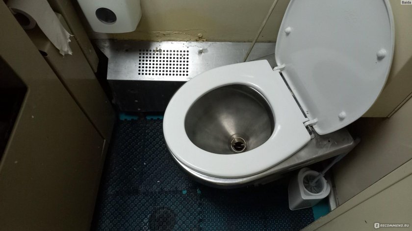 Туалет в поезде