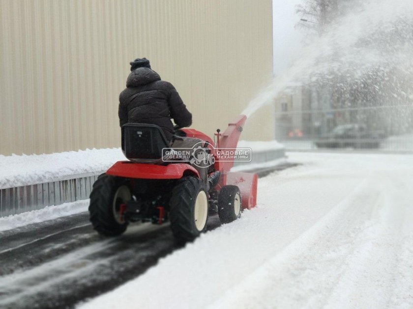 Минитрактор Авант 635 снегоуборщик