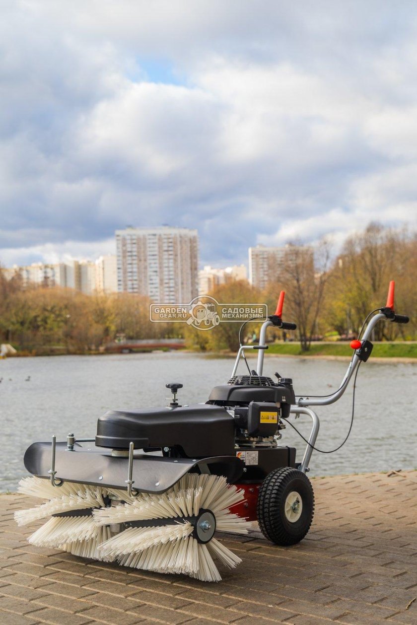 Подметальная машина limpar 72 со щеткой для снега и грязи