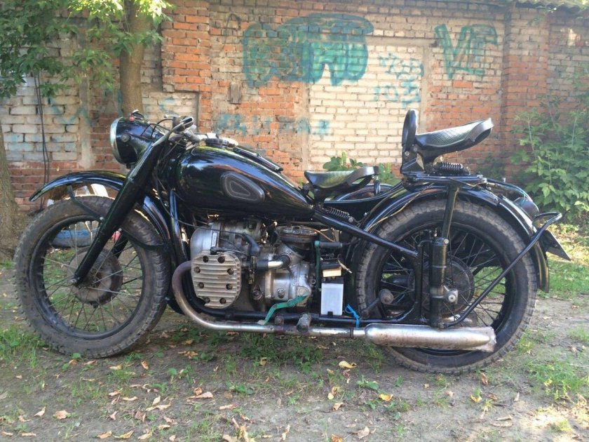 Мотоцикл м-72 1955