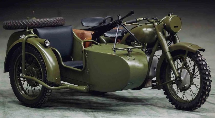 Военный мотоцикл Урал м72