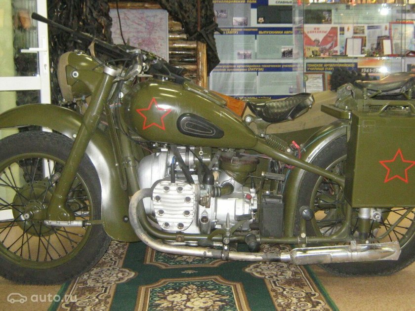 Военный мотоцикл Урал м72