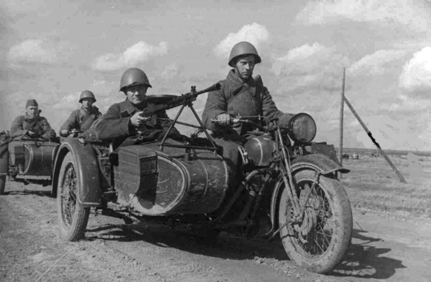 М72 мотоцикл 1941 1945