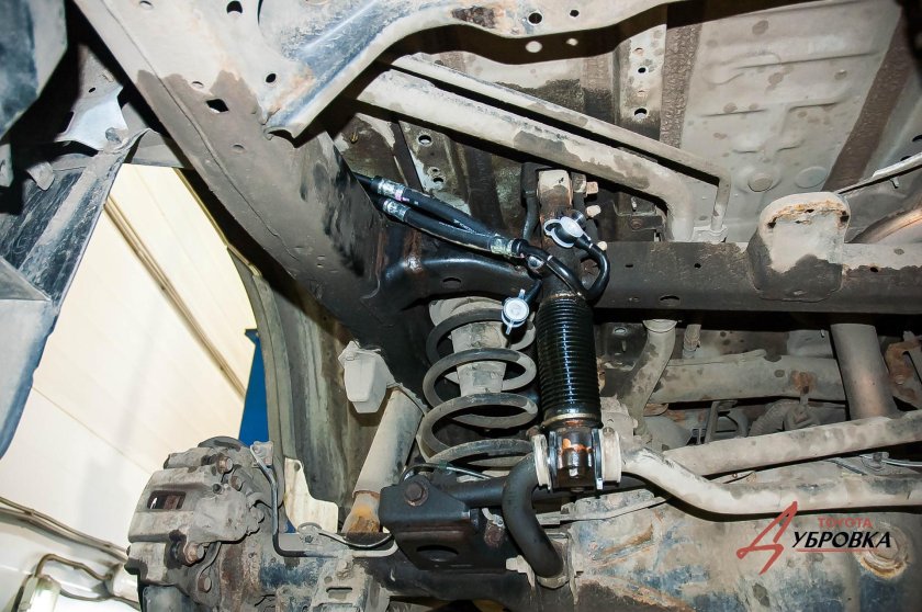 Система кдсс на Прадо 150