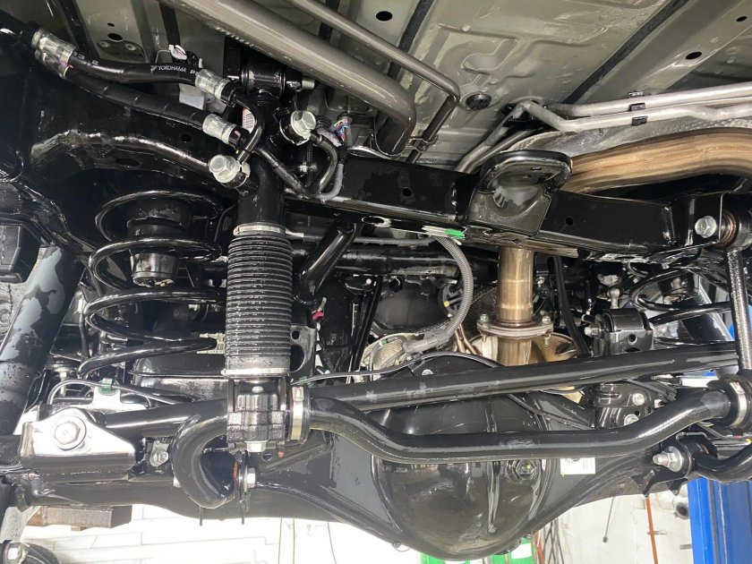 Подвеска автомобиля Прадо 150 2018г4 литра 2 дюйма