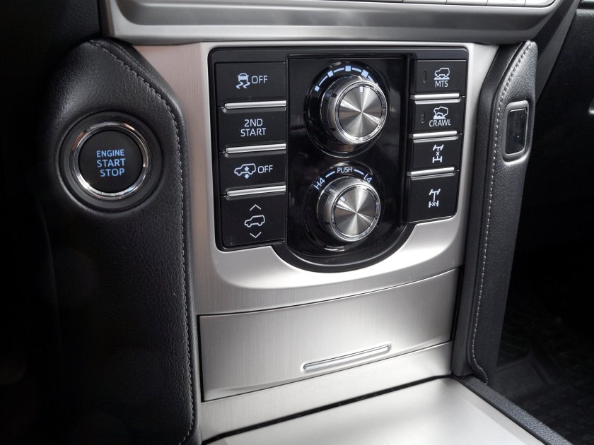 Панель управления Прадо 150