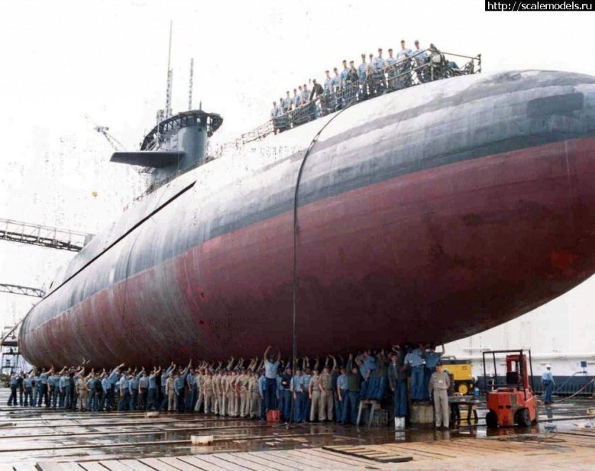 Подводная лодка 941 акула