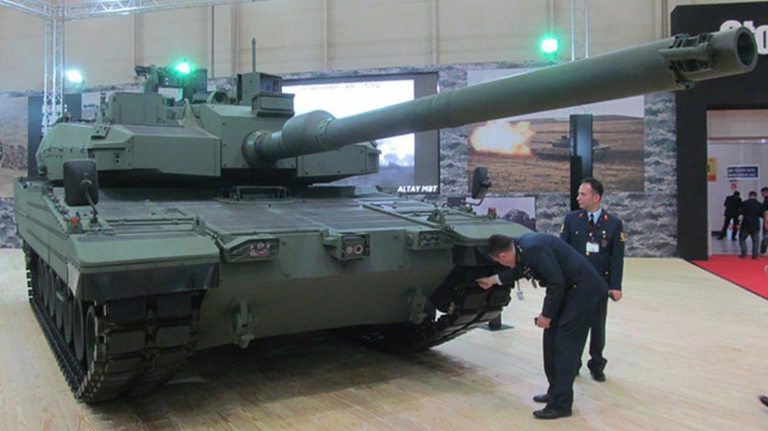 Турецкий танк Altay
