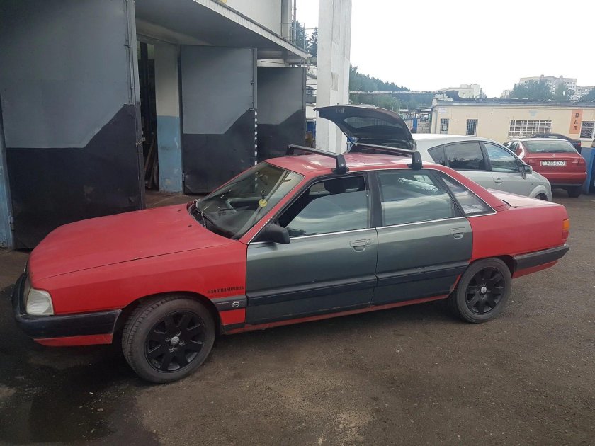 Рейлинги Ауди 100 с3