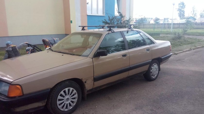 Багажник на крышу Audi 100 c3