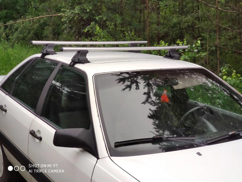 Багажник на крышу Ауди 80 б3