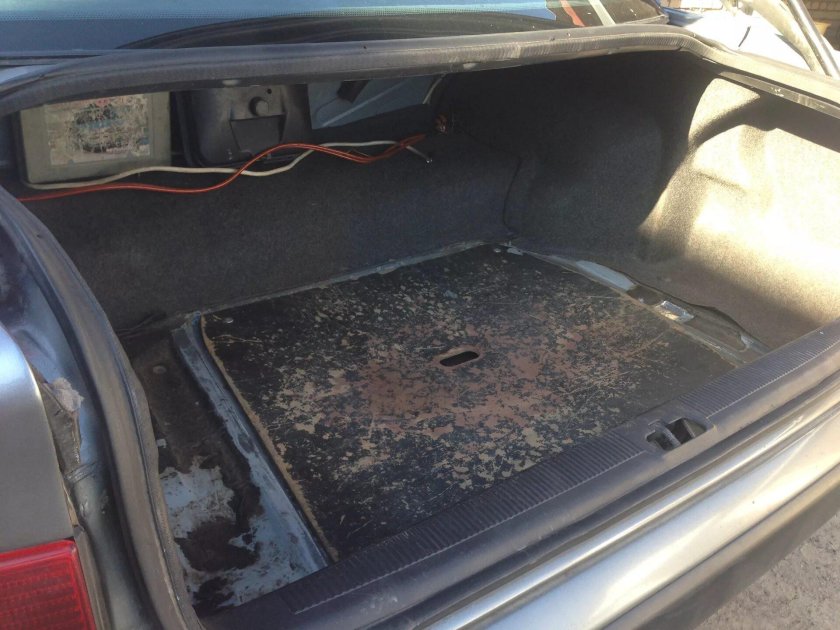 Разборка багажника