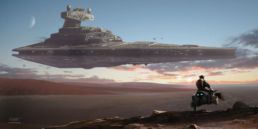 Star Wars Звездный разрушитель разрушитель