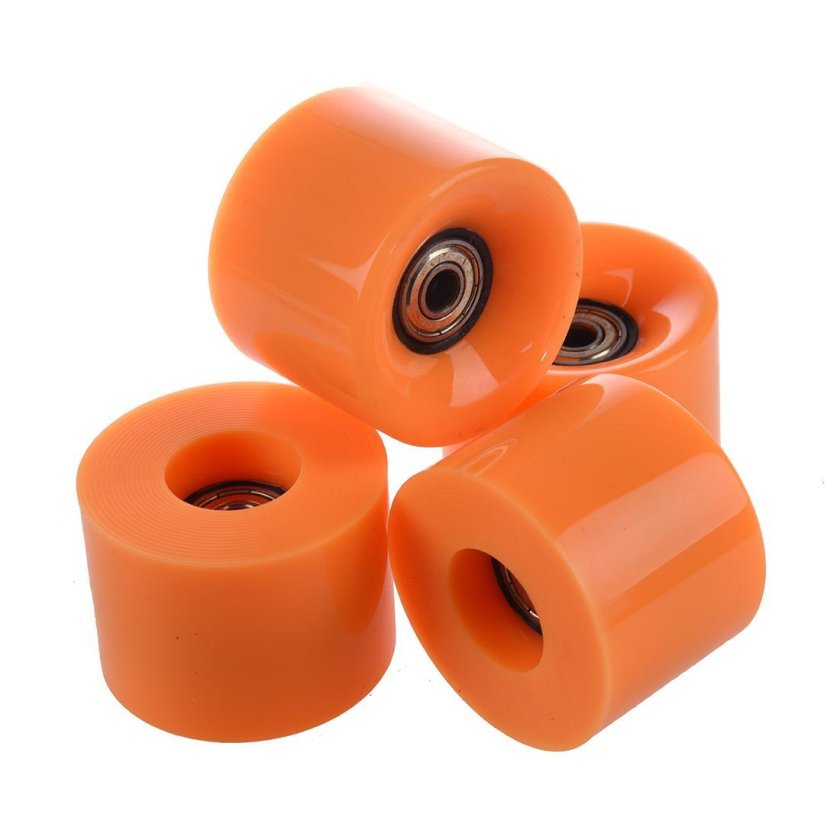 Orange on a Skateboard