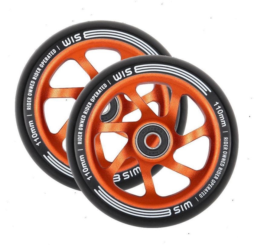 Оранжевые прото колеса